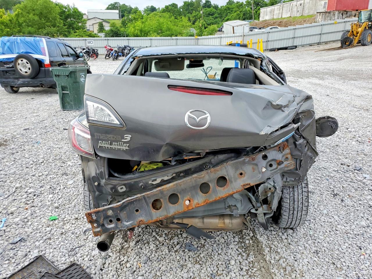 2012 Mazda 3 I Gray vin: JM1BL1W76C1654901