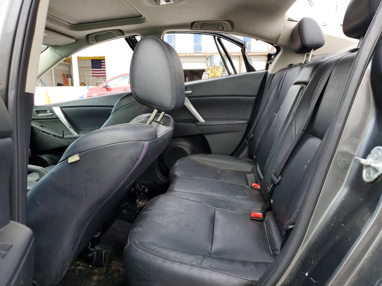 2012 Mazda 3 I Gray vin: JM1BL1W76C1654901