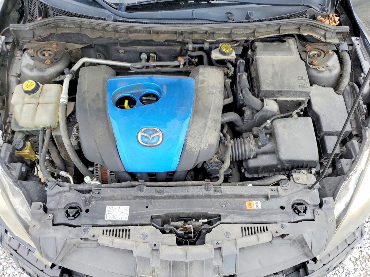 2012 Mazda 3 I Gray vin: JM1BL1W76C1654901