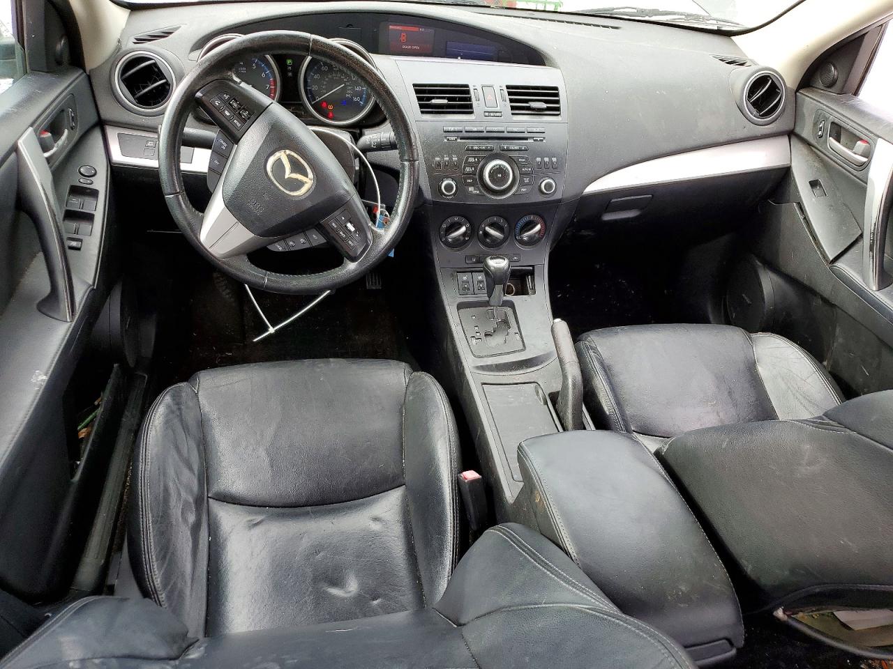 2012 Mazda 3 I Gray vin: JM1BL1W76C1654901