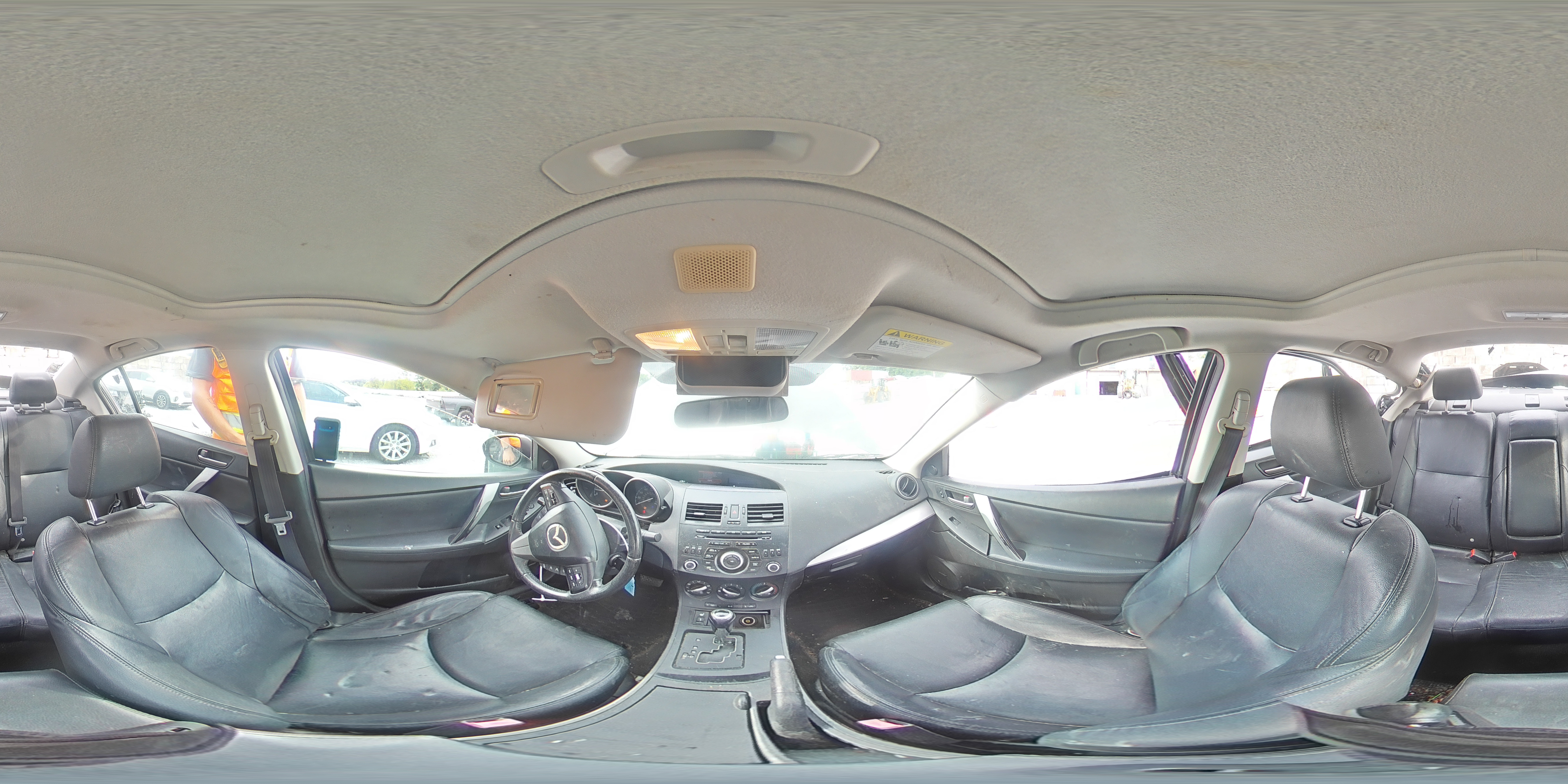 2012 Mazda 3 I Gray vin: JM1BL1W76C1654901