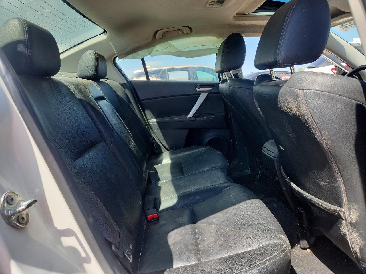 2013 Mazda 3 I White vin: JM1BL1W76D1791306