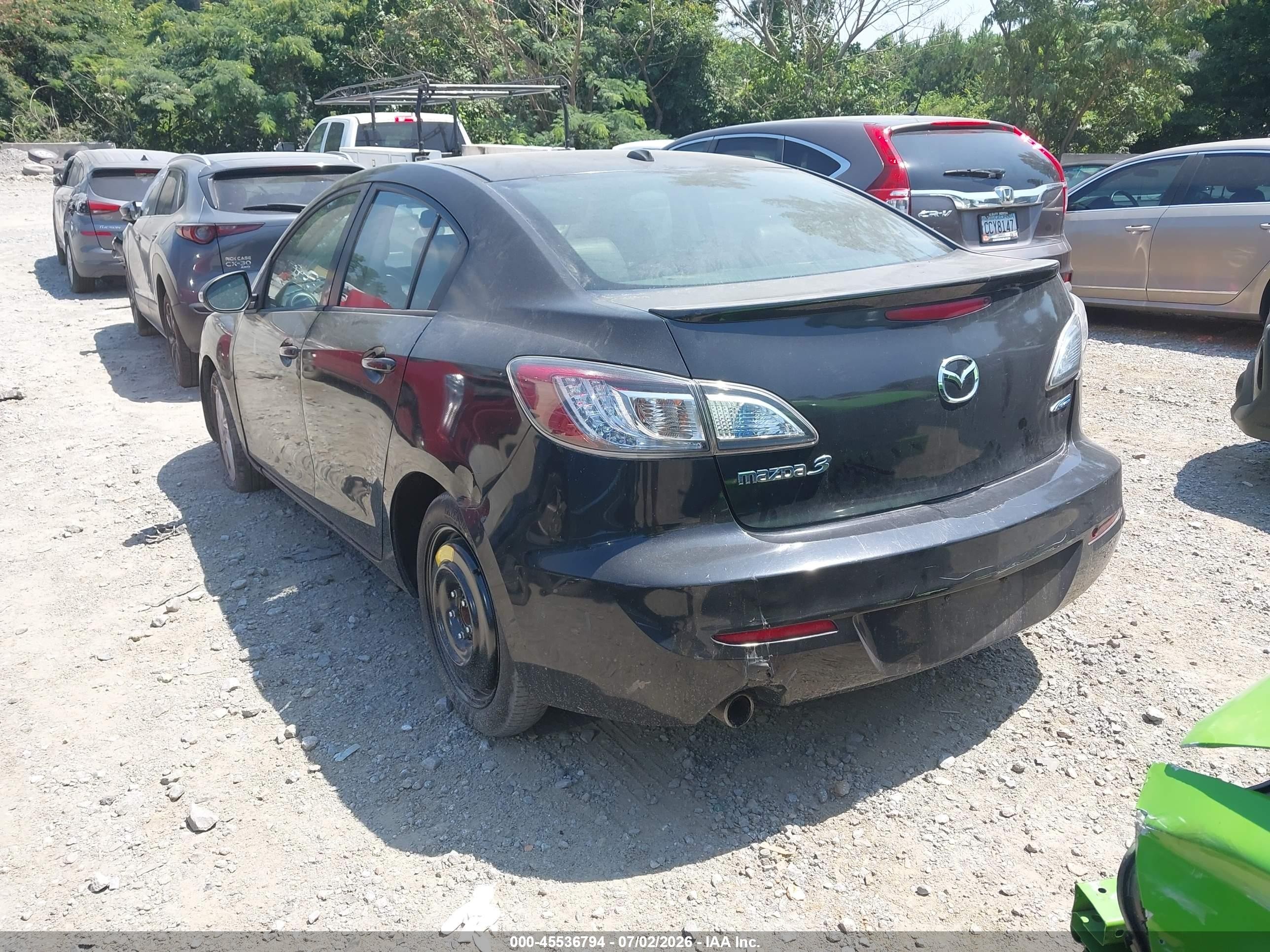 2013 Mazda Mazda3 I Grand Touring Gray vin: JM1BL1W77D1721703