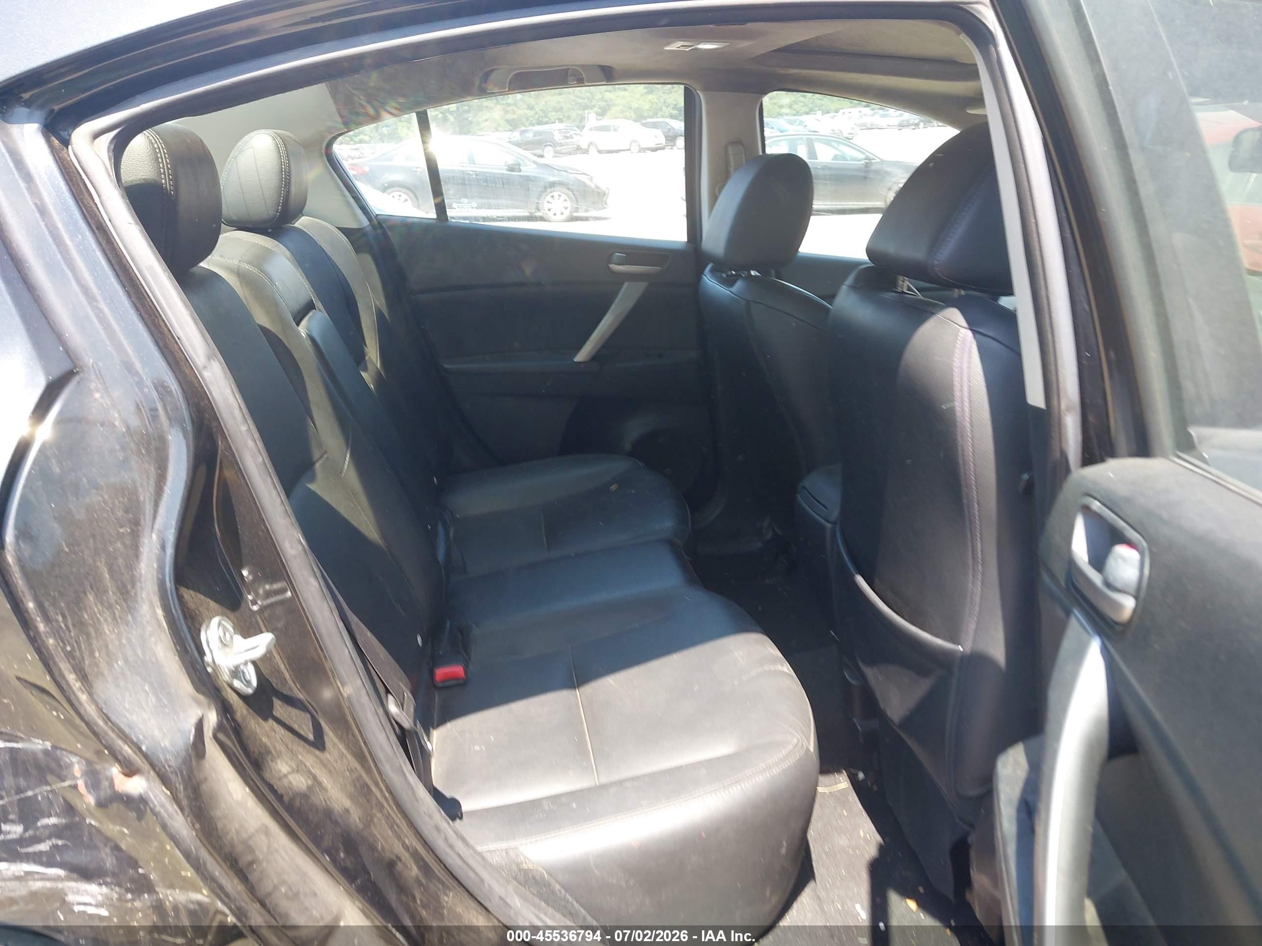 2013 Mazda Mazda3 I Grand Touring Gray vin: JM1BL1W77D1721703