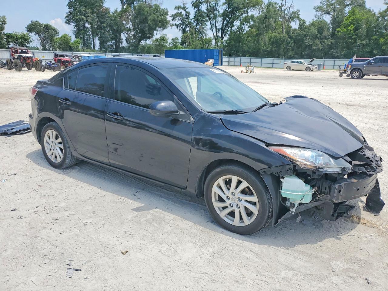 2012 Mazda 3 I Black vin: JM1BL1W78C1678519