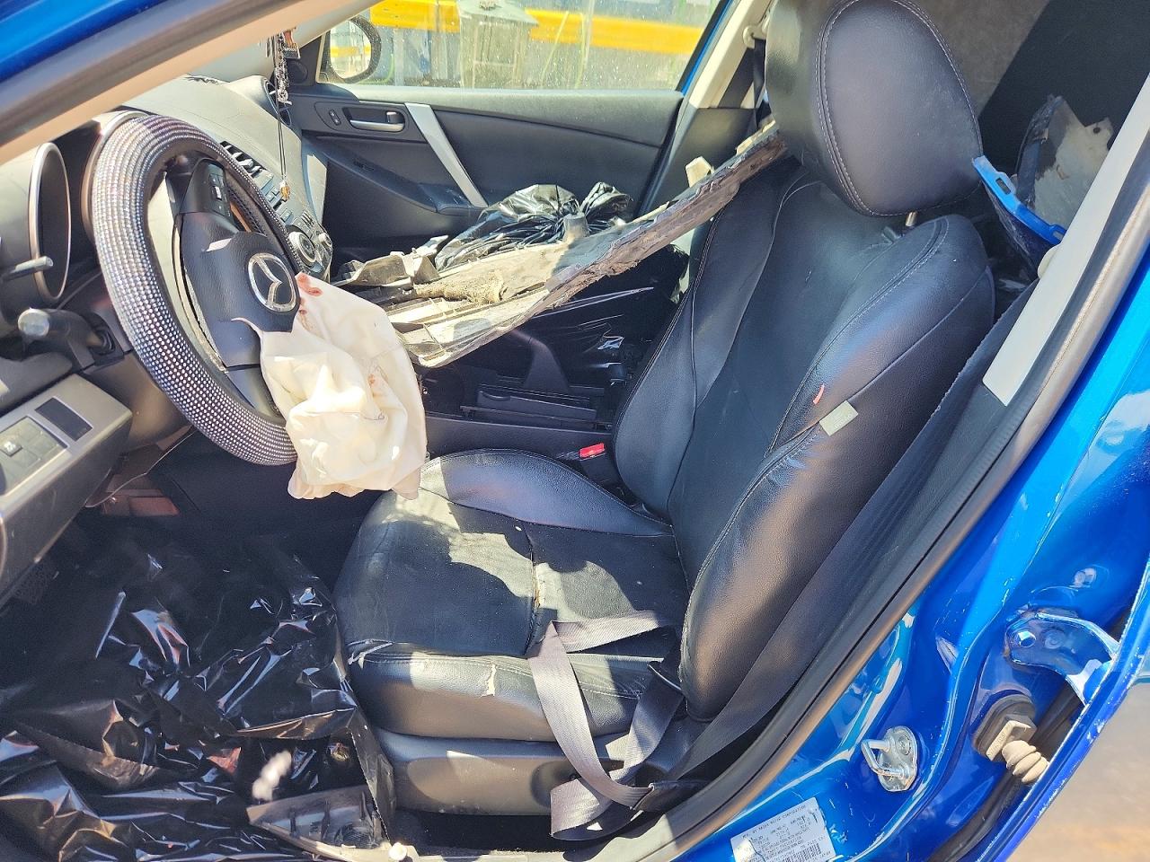 2012 Mazda 3 I Blue vin: JM1BL1W7XC1580902