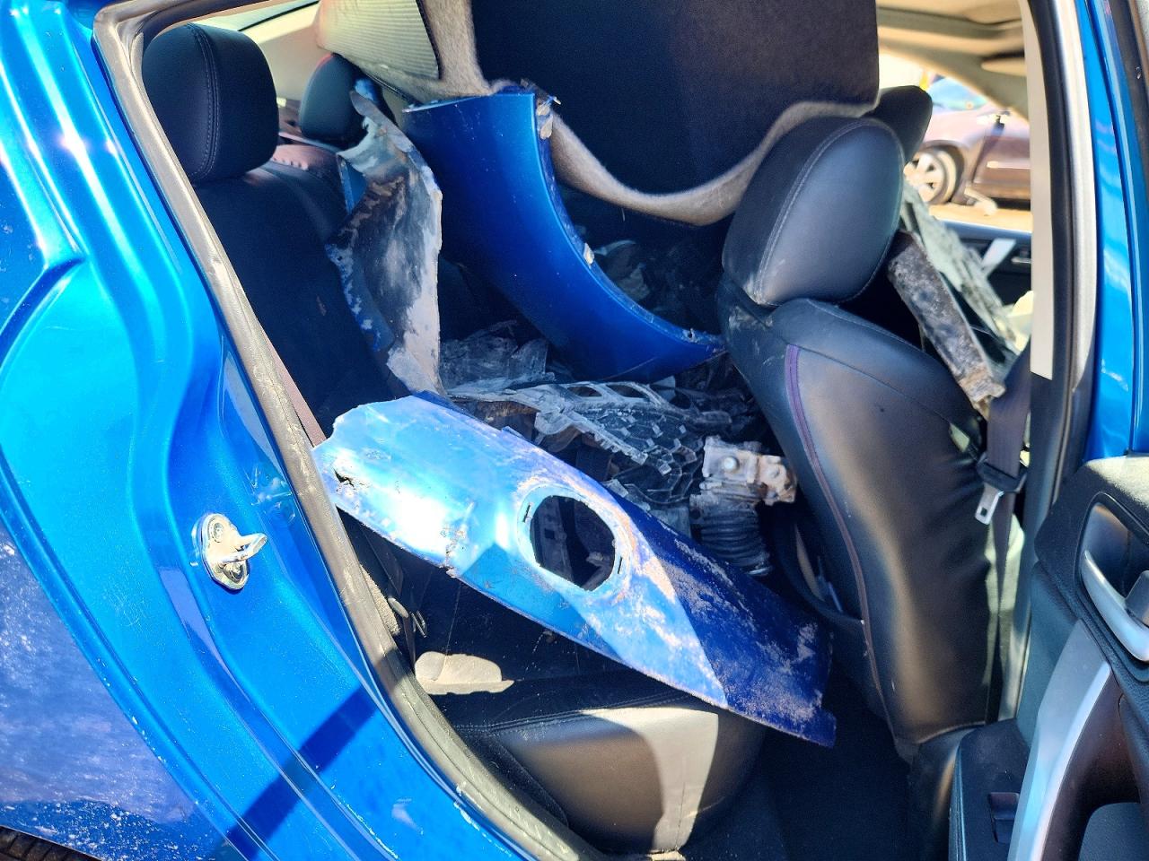 2012 Mazda 3 I Blue vin: JM1BL1W7XC1580902