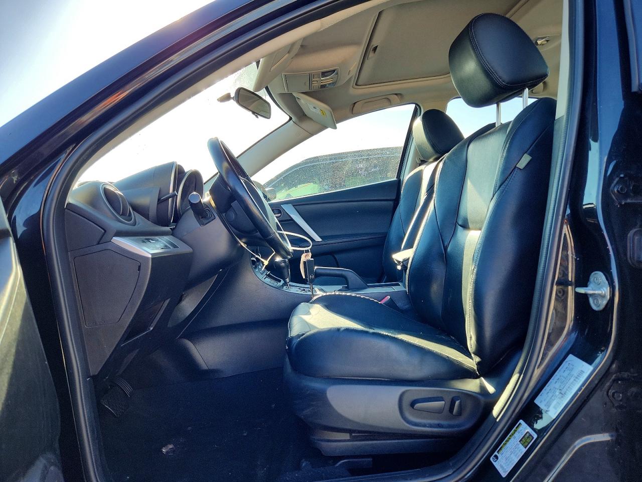 2012 Mazda 3 I Black vin: JM1BL1W7XC1671331