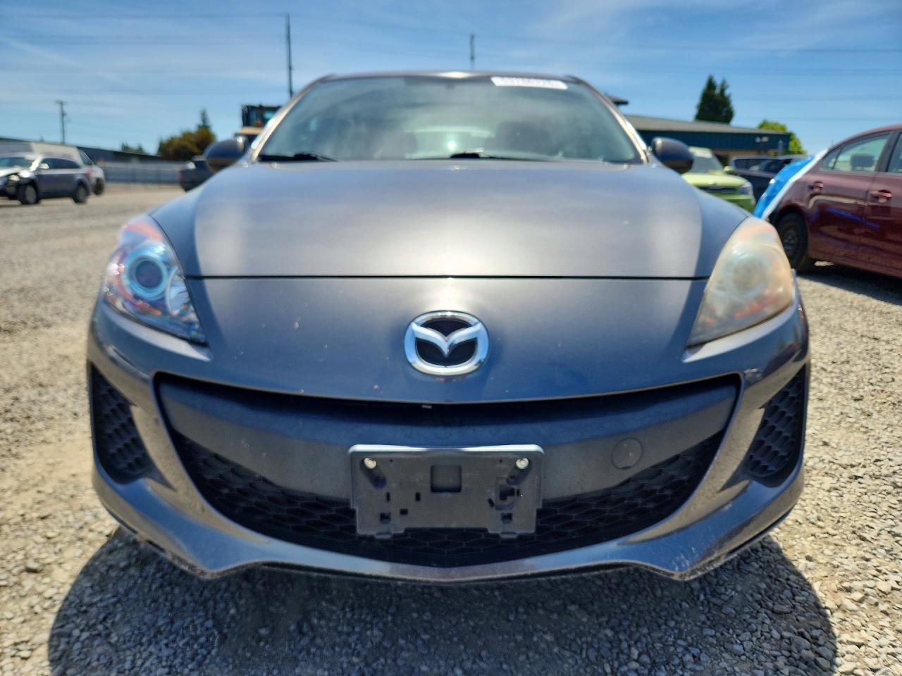 2012 Mazda 3 I Серый vin: JM1BL1W80C1560764