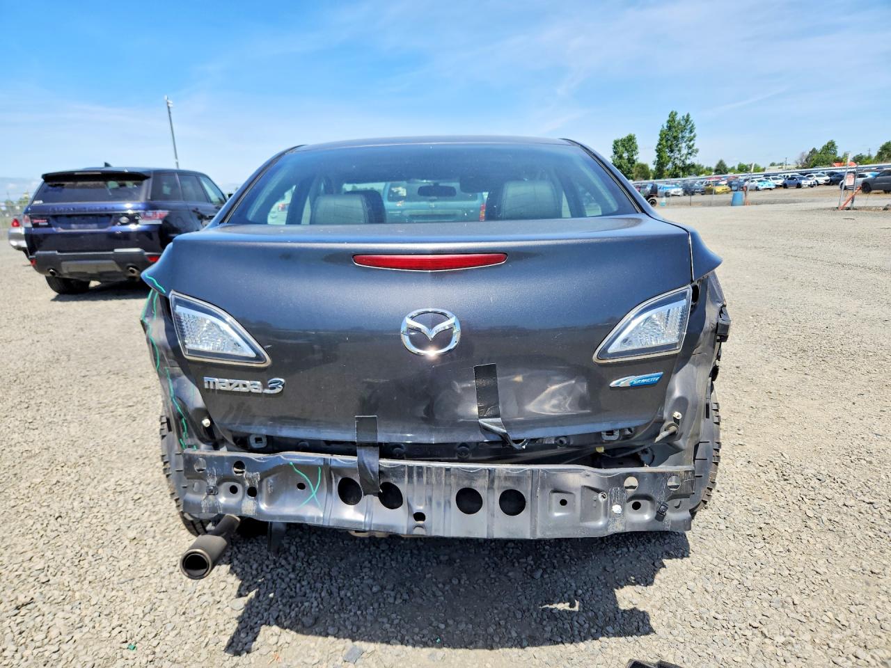 2012 Mazda 3 I Серый vin: JM1BL1W80C1560764