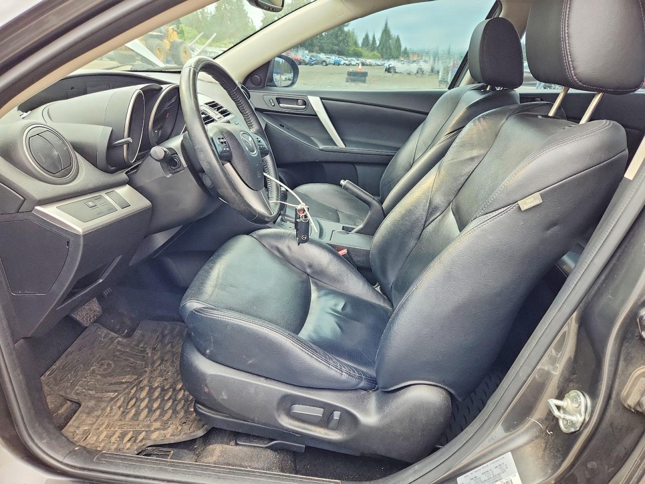 2012 Mazda 3 I Gray vin: JM1BL1W81C1675003