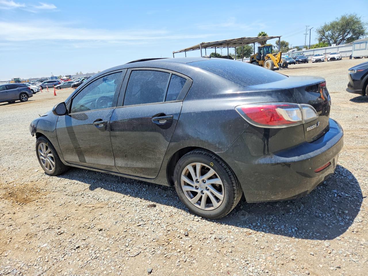 2012 Mazda 3 I Black vin: JM1BL1W82C1617708