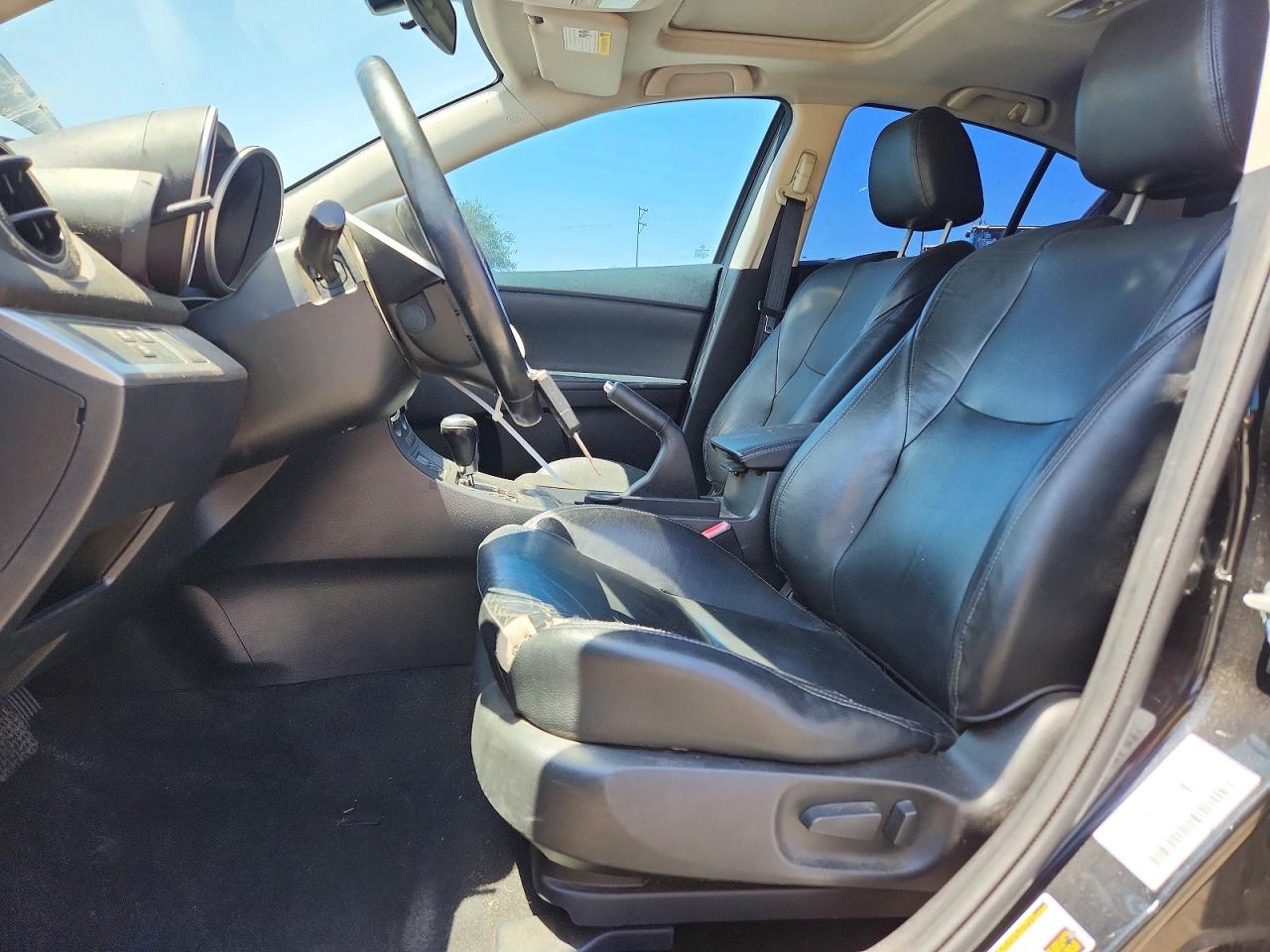 2012 Mazda 3 I Black vin: JM1BL1W82C1617708