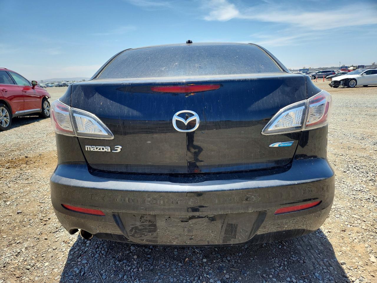 2012 Mazda 3 I Black vin: JM1BL1W82C1617708