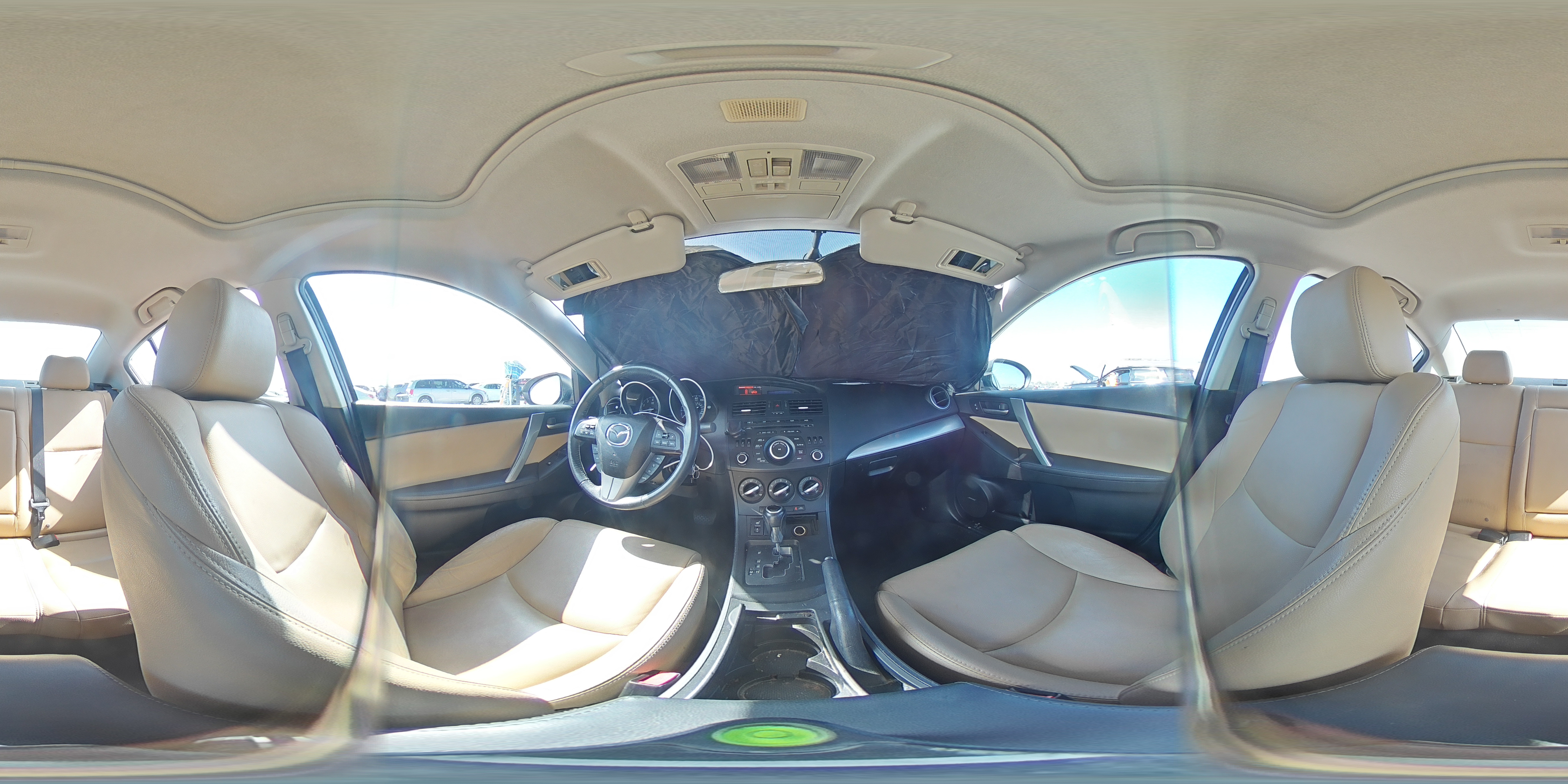 2012 Mazda 3 I White vin: JM1BL1W82C1692456