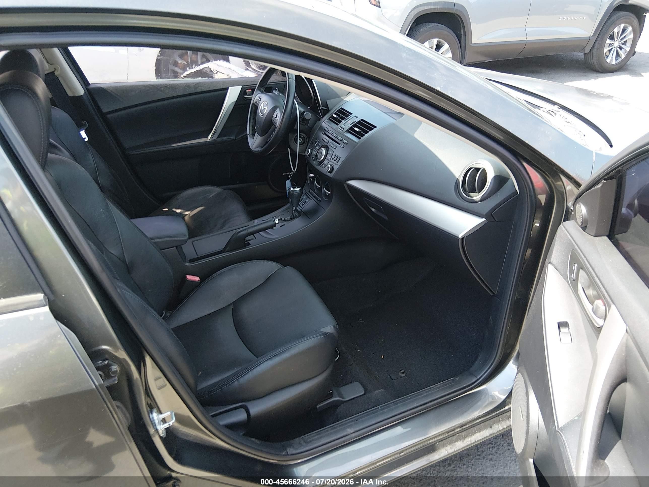 2012 Mazda Mazda3 I Grand Touring Серый vin: JM1BL1W84C1558595