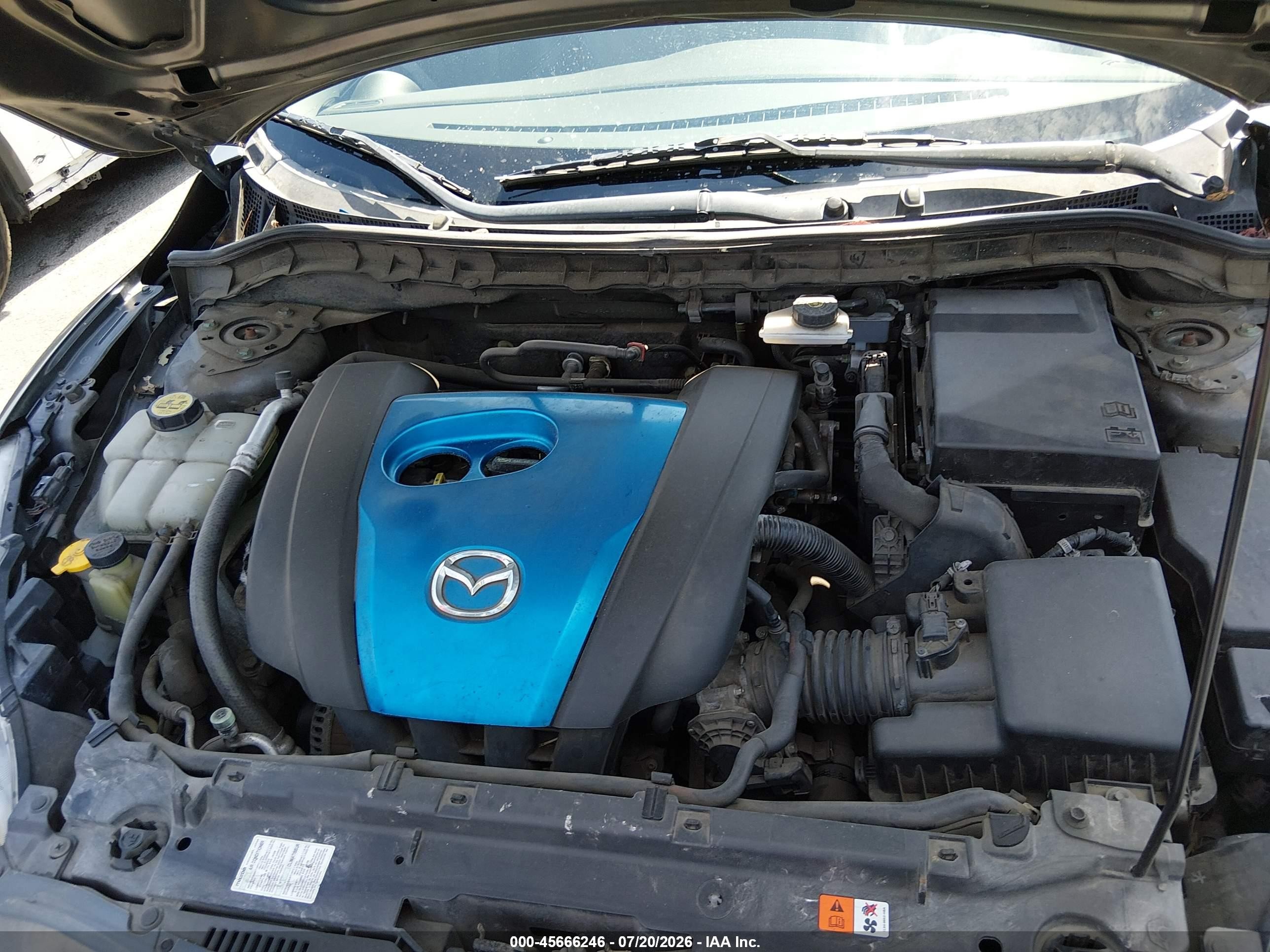 2012 Mazda Mazda3 I Grand Touring Серый vin: JM1BL1W84C1558595