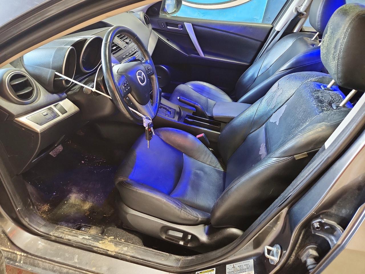 2012 Mazda 3 I Charcoal vin: JM1BL1W84C1652153