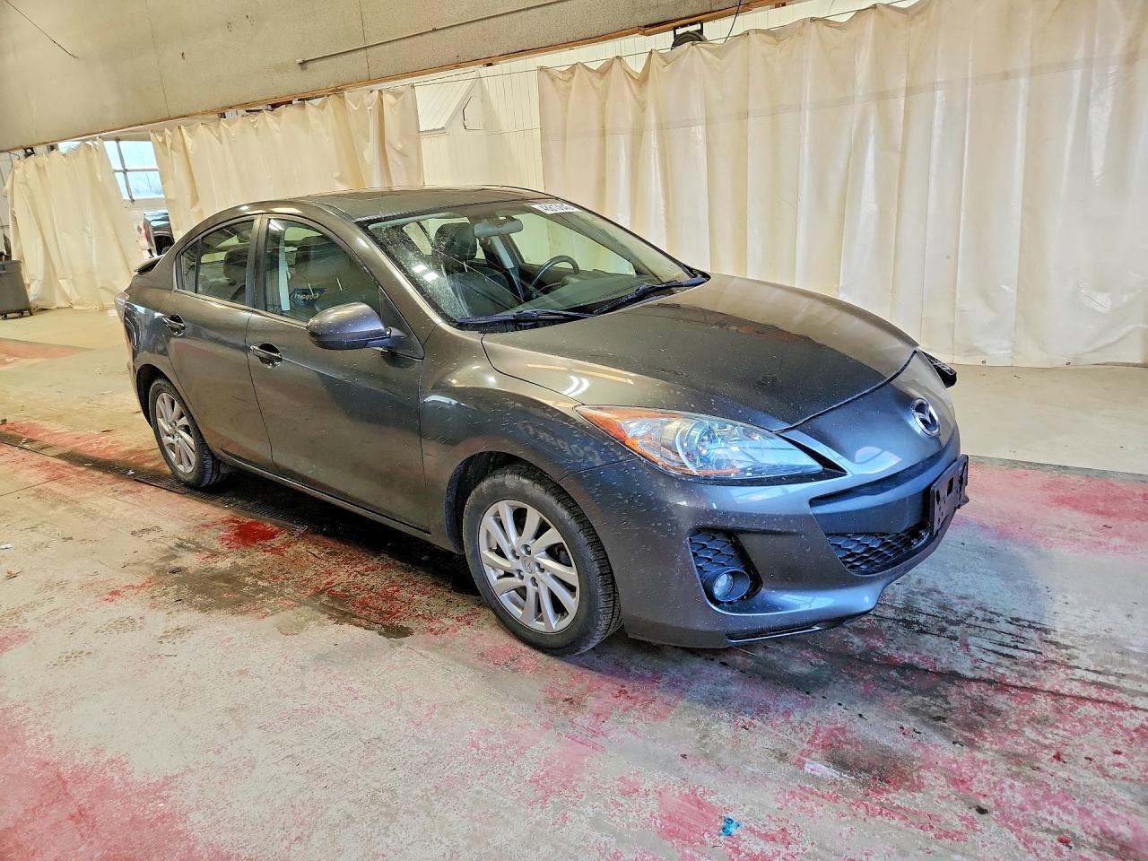 2012 Mazda 3 I Charcoal vin: JM1BL1W84C1652153