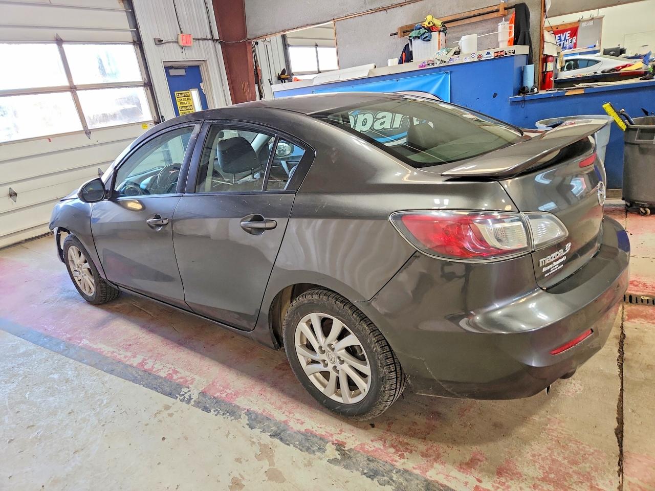 2012 Mazda 3 I Charcoal vin: JM1BL1W84C1652153