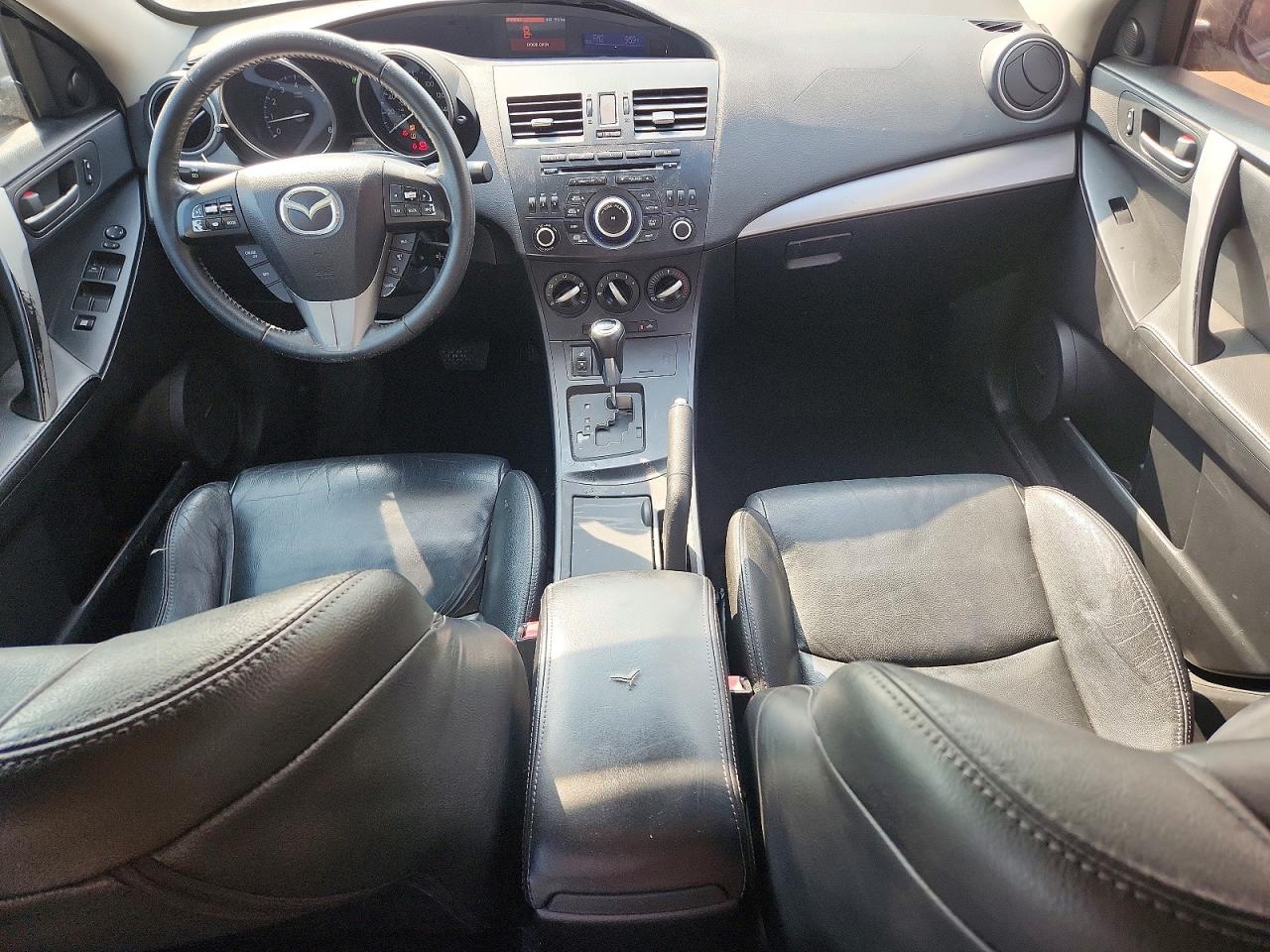 2012 Mazda 3 I Black vin: JM1BL1W85C1657586