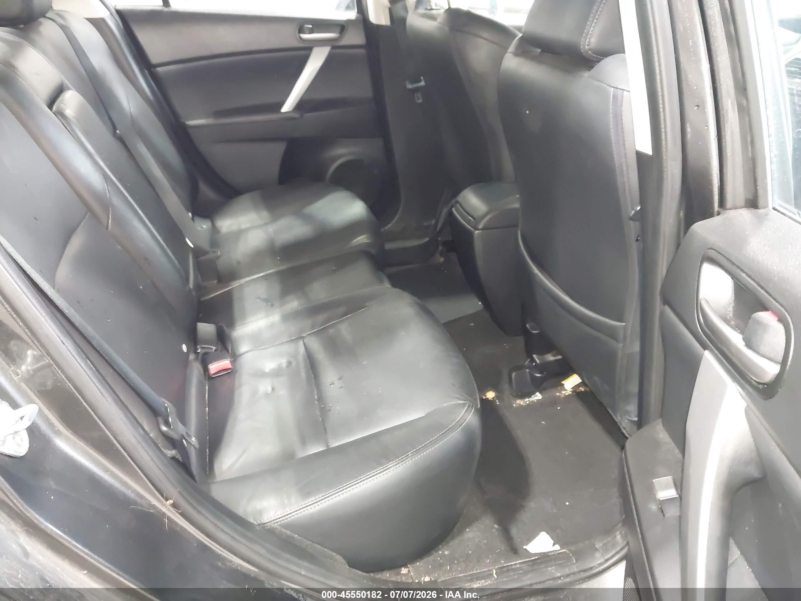 2012 Mazda Mazda3 I Grand Touring Серый vin: JM1BL1W85C1659936