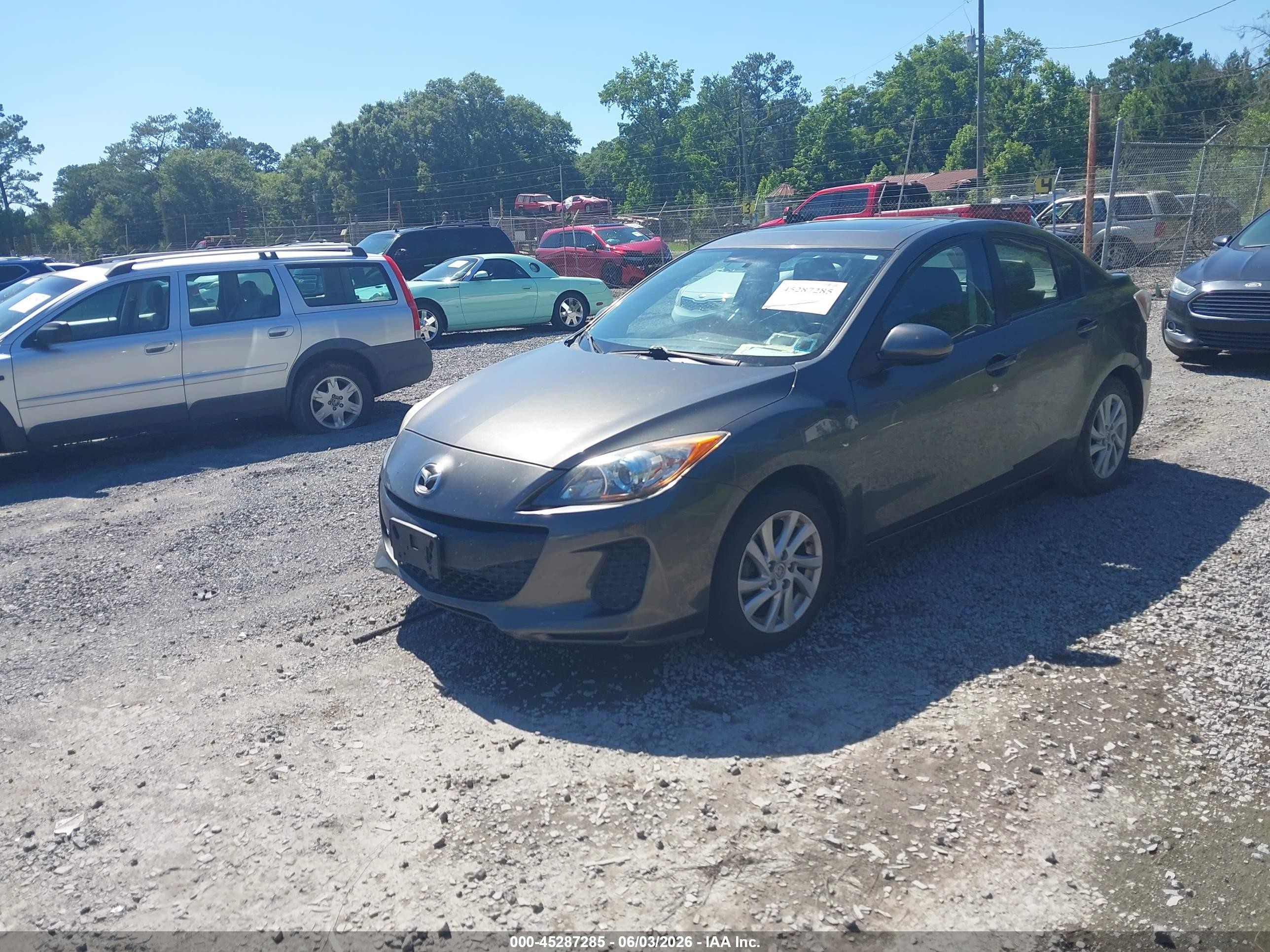 2012 Mazda Mazda3 I Grand Touring Black vin: JM1BL1W88C1537698