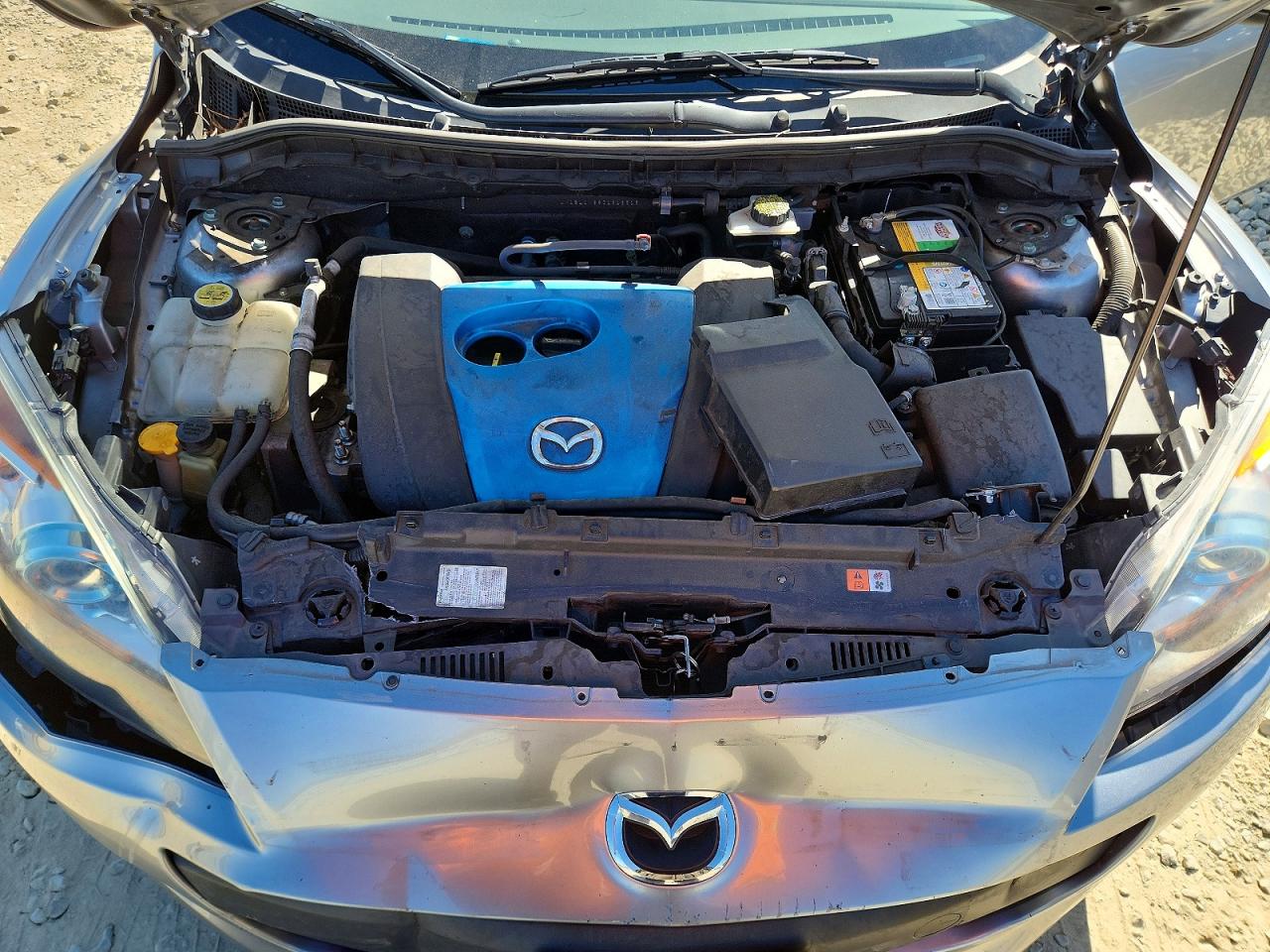 2012 Mazda 3 I Серебряный vin: JM1BL1W88C1616515