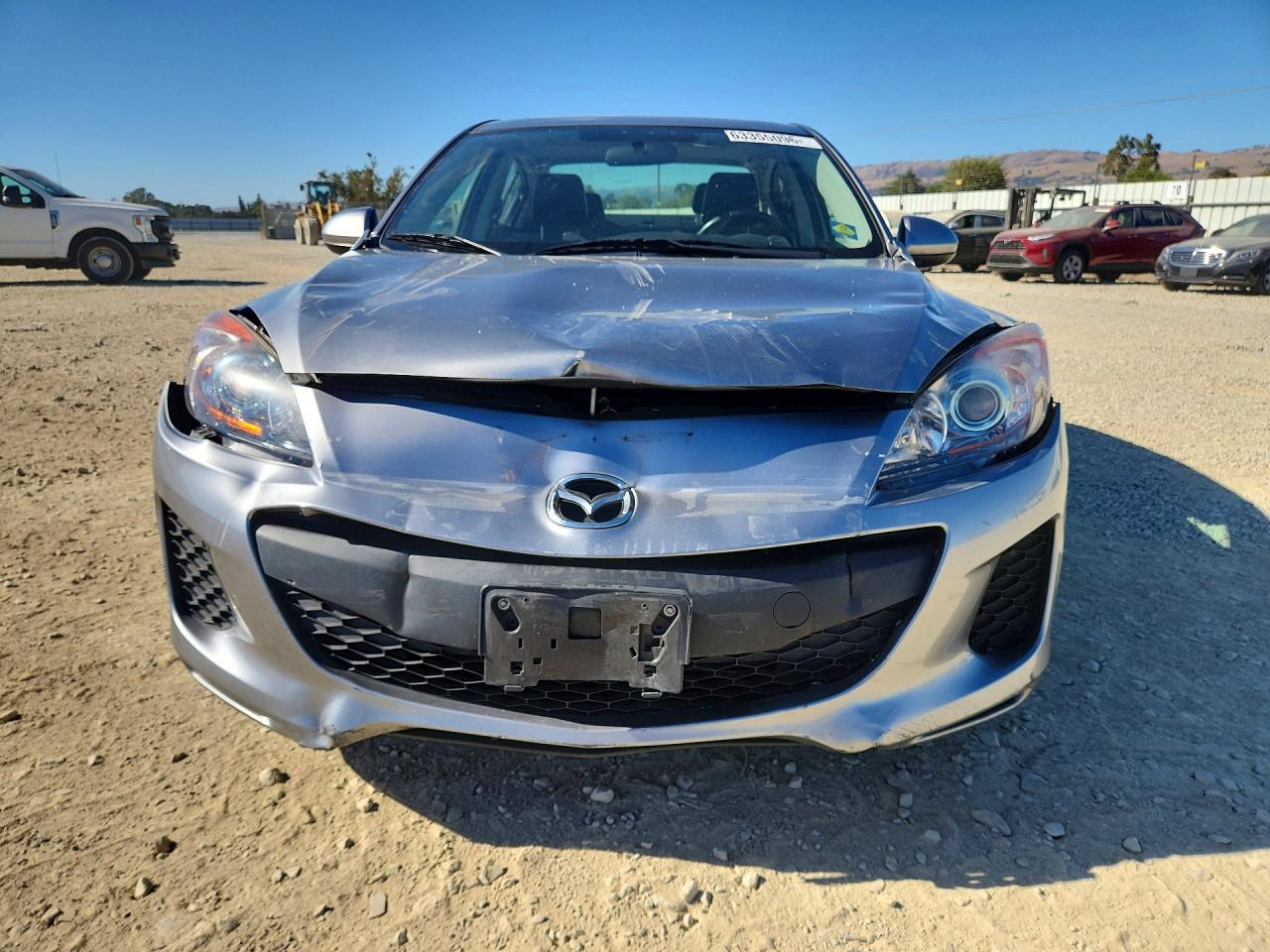 2012 Mazda 3 I Серебряный vin: JM1BL1W88C1616515