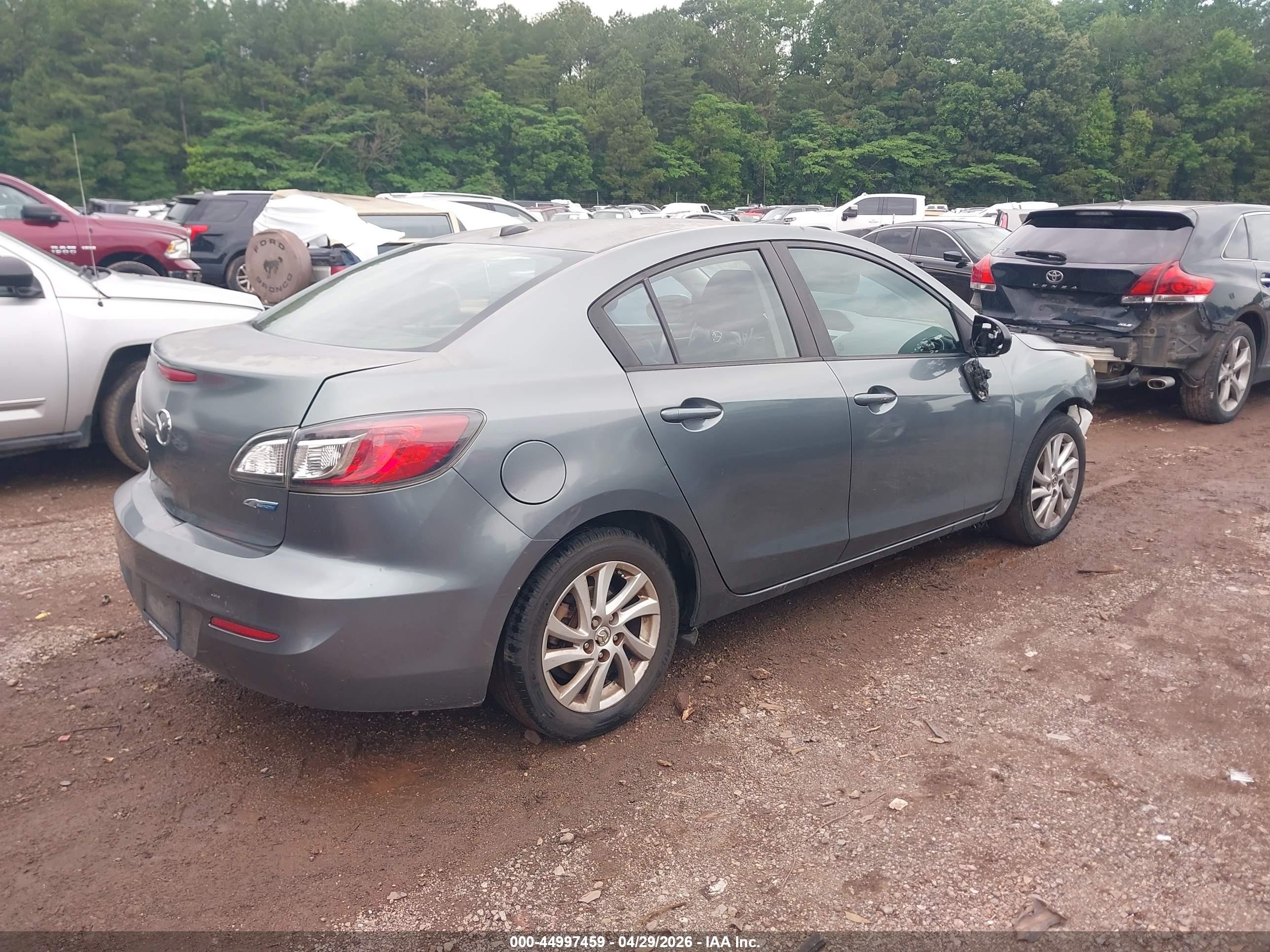 2012 Mazda Mazda3 I Grand Touring Green vin: JM1BL1W88C1647232