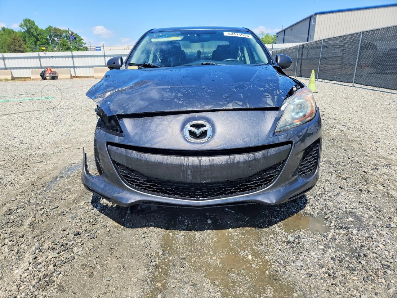 2012 Mazda 3 I Charcoal vin: JM1BL1W88C1663107