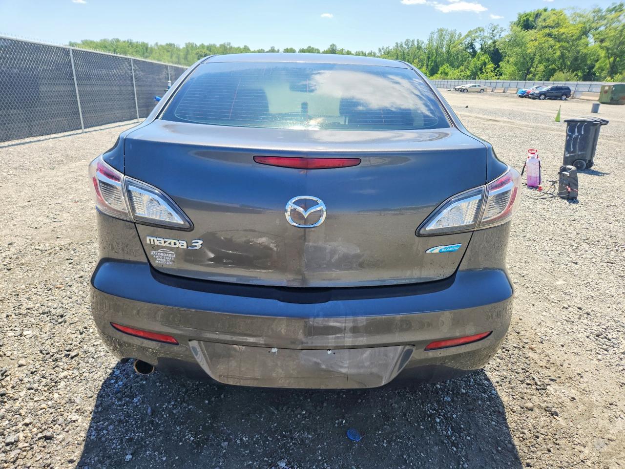 2012 Mazda 3 I Charcoal vin: JM1BL1W88C1663107