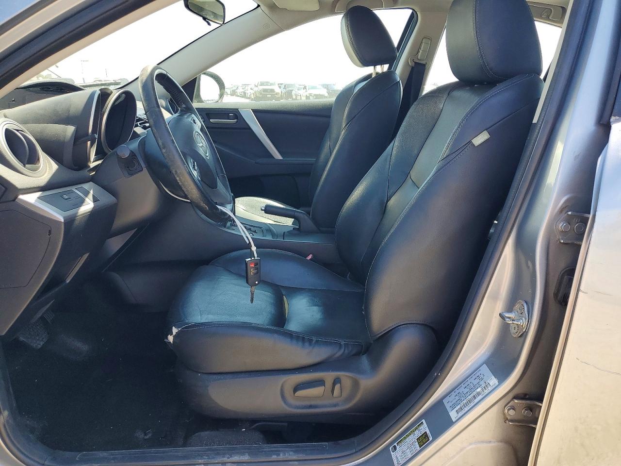 2012 Mazda 3 I Gray vin: JM1BL1W8XC1650133