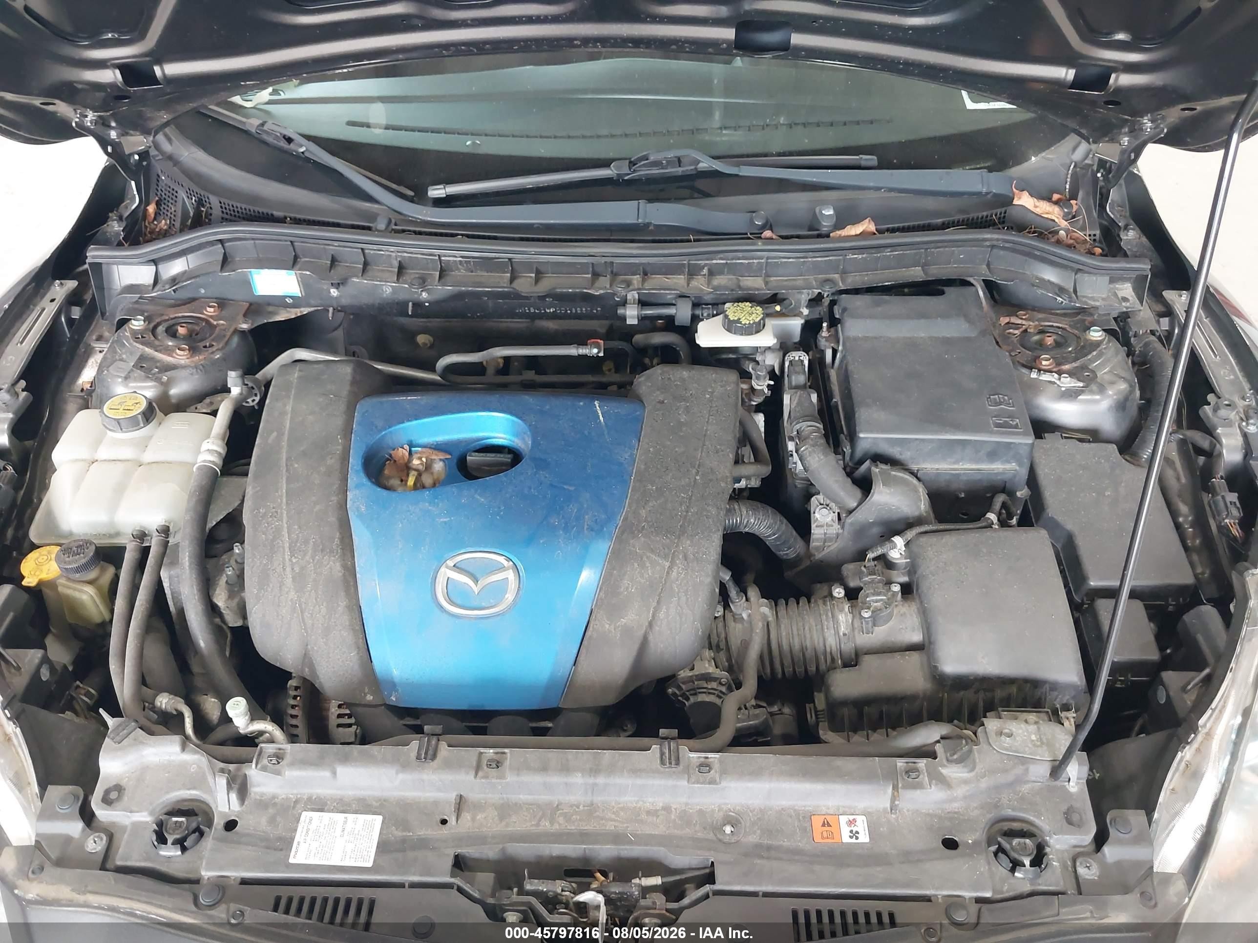 2013 Mazda Mazda3 I Grand Touring Gray vin: JM1BL1WP0D1823747