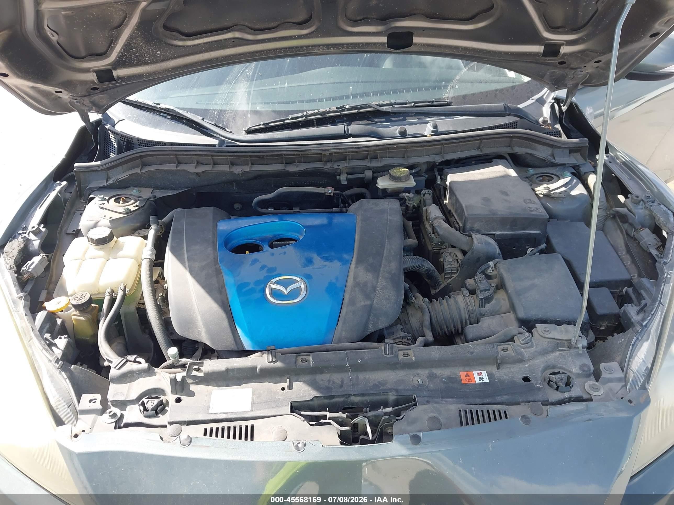 2013 Mazda Mazda3 I Grand Touring Серый vin: JM1BL1WP1D1786255