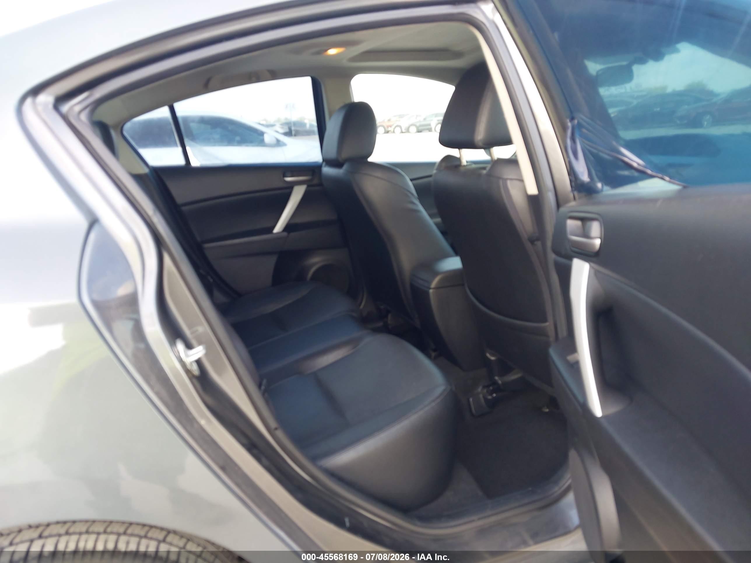 2013 Mazda Mazda3 I Grand Touring Серый vin: JM1BL1WP1D1786255