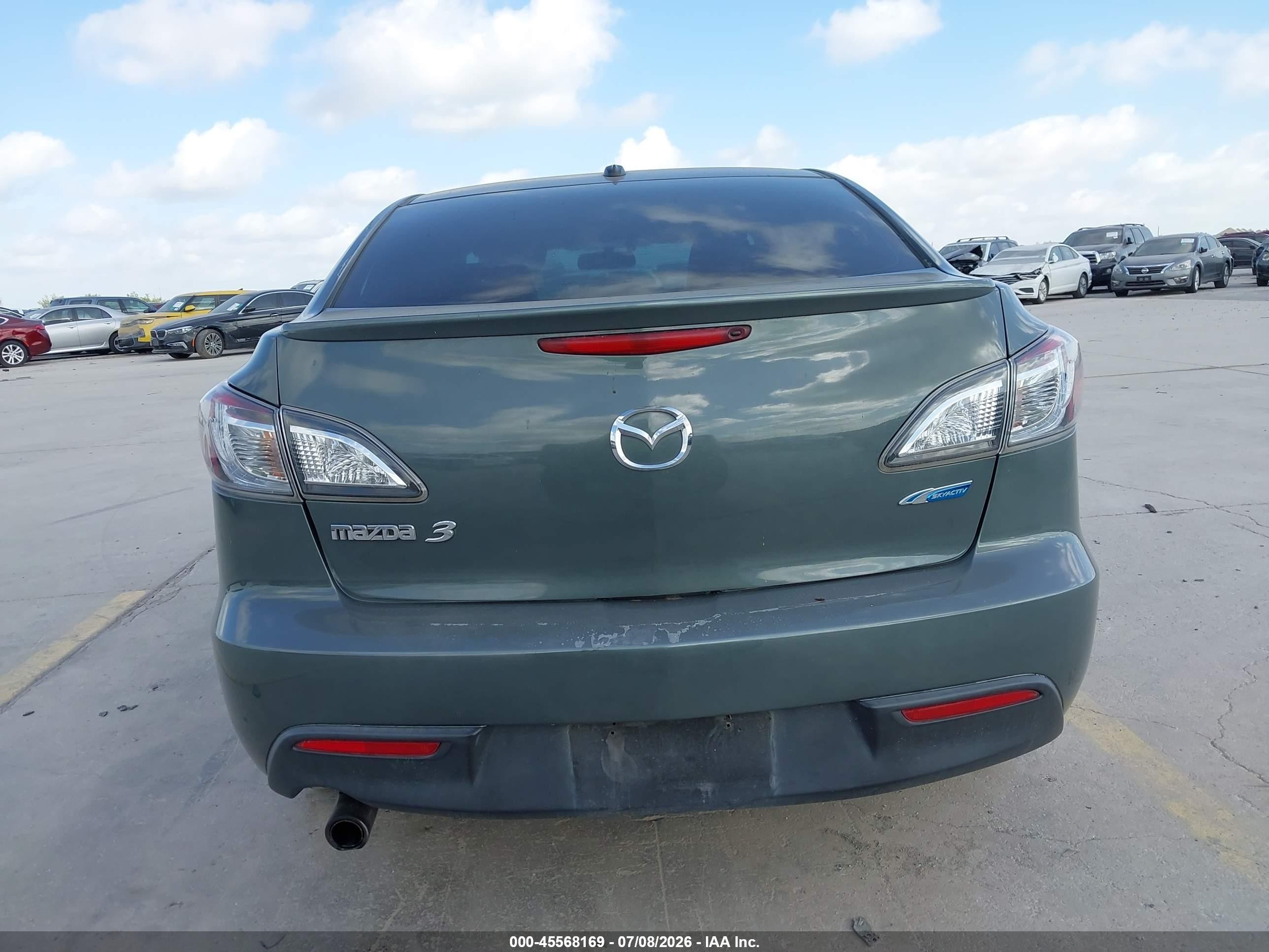 2013 Mazda Mazda3 I Grand Touring Серый vin: JM1BL1WP1D1786255