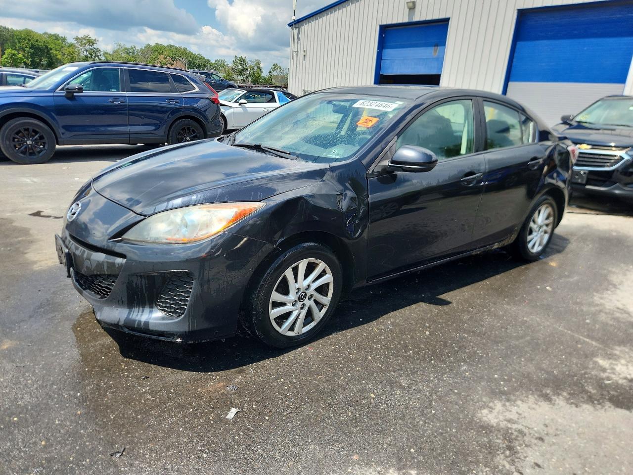 2013 Mazda 3 I Black vin: JM1BL1WP4D1737423