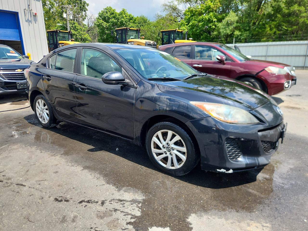 2013 Mazda 3 I Black vin: JM1BL1WP4D1737423