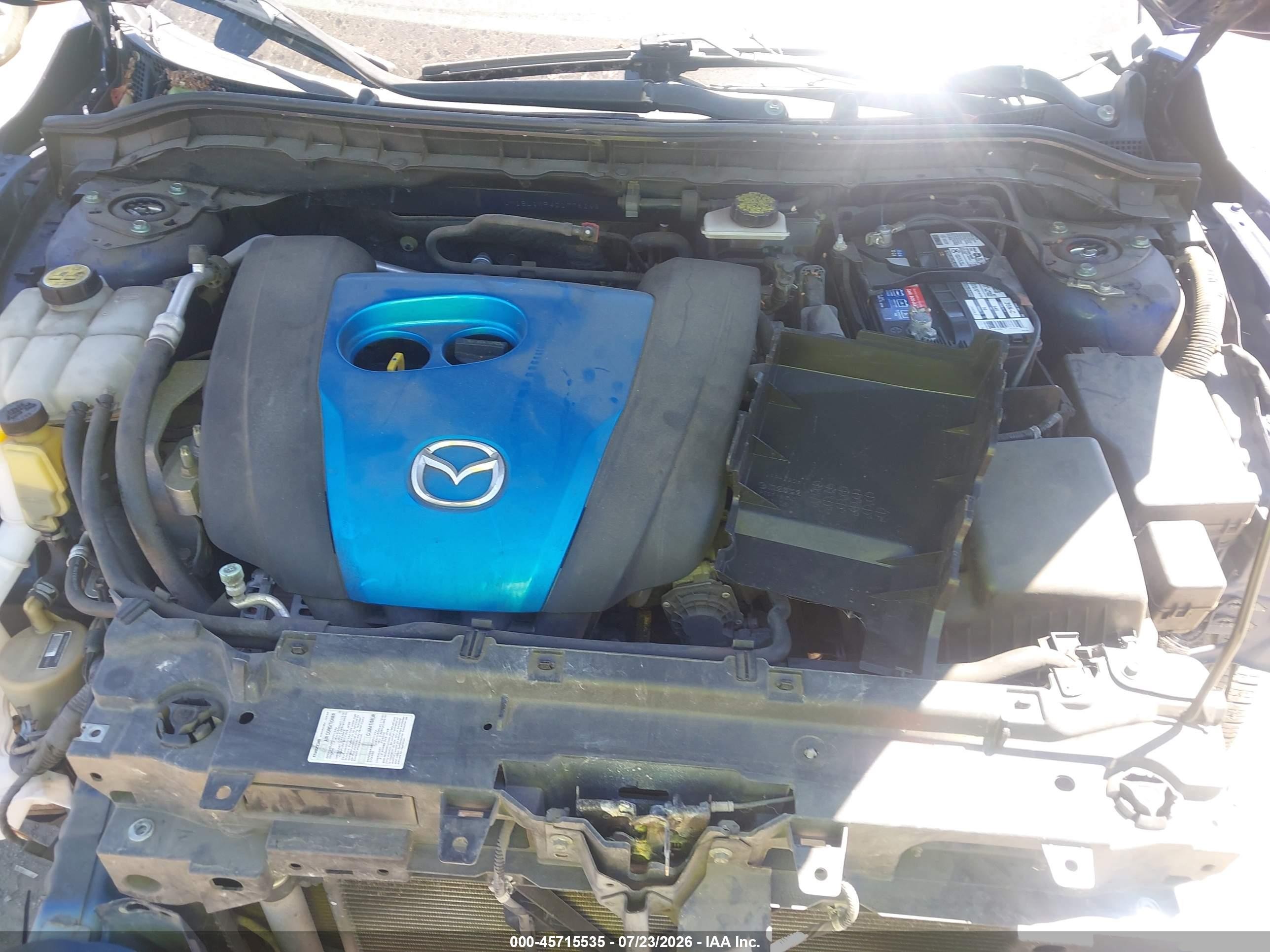 2013 Mazda Mazda3 I Grand Touring Blue vin: JM1BL1WP4D1776299