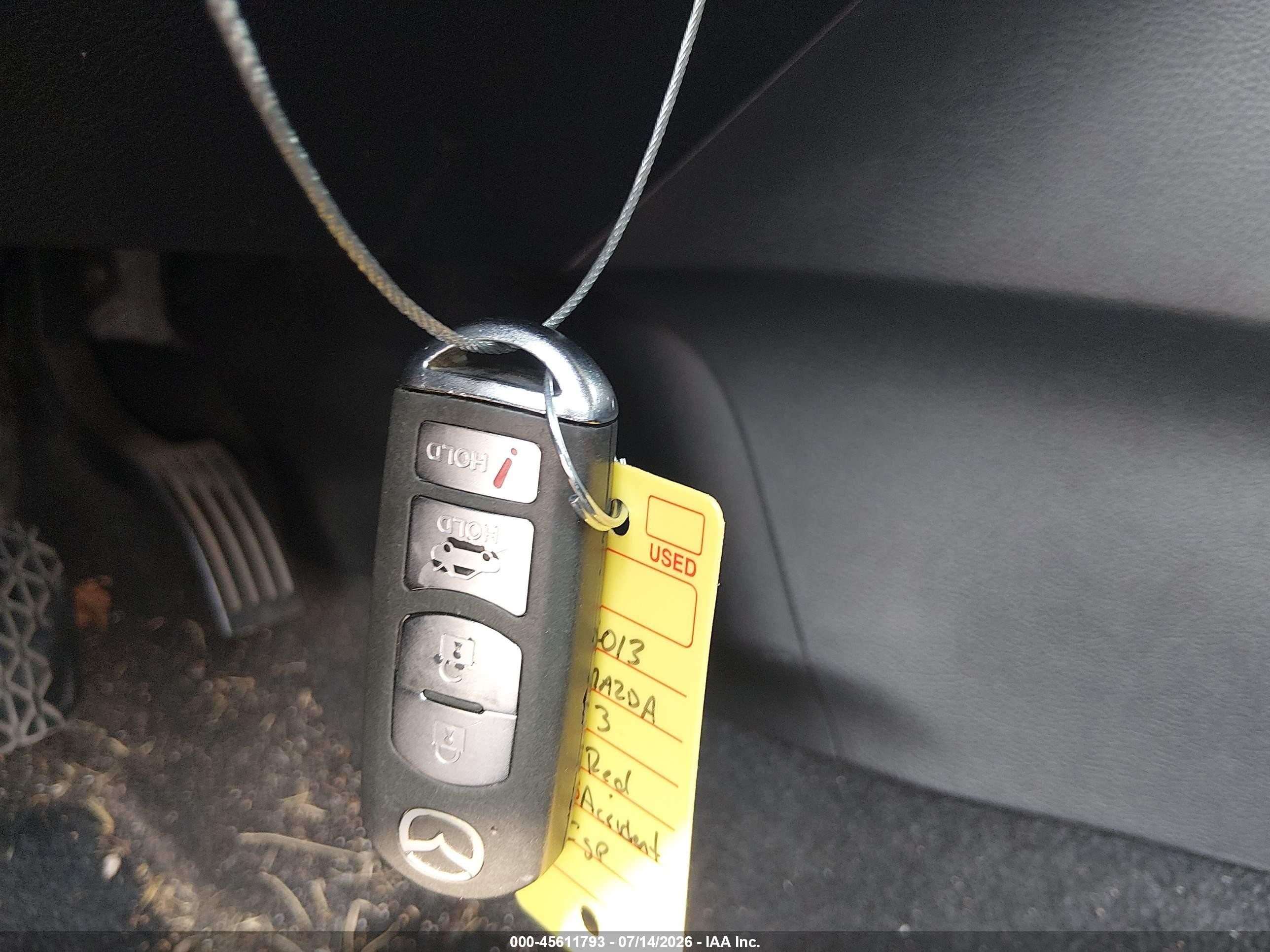 2013 Mazda Mazda3 I Grand Touring Красный vin: JM1BL1WP5D1740041
