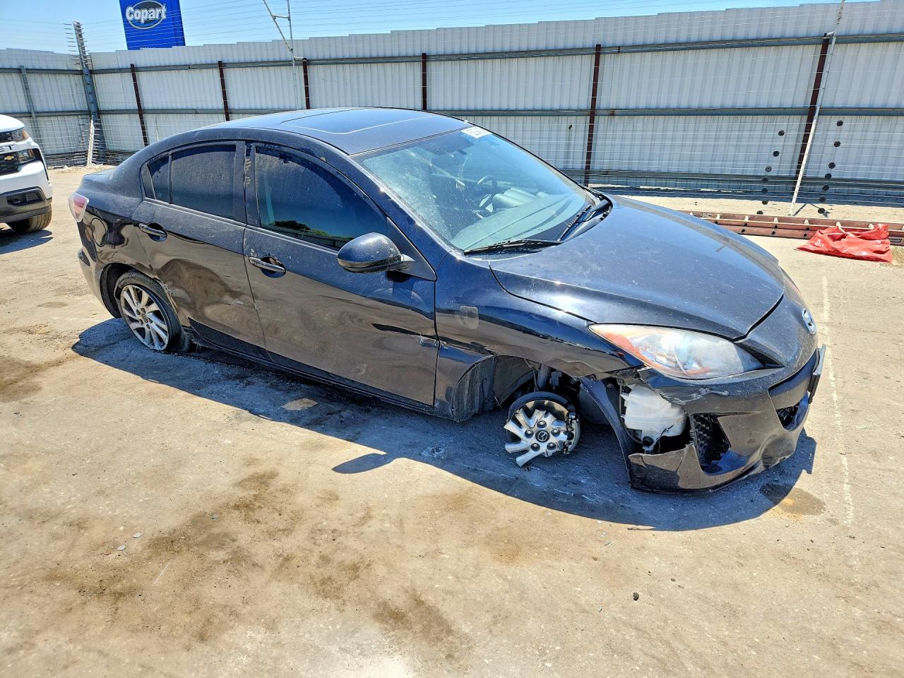 2013 Mazda 3 I Black vin: JM1BL1WP5D1784086