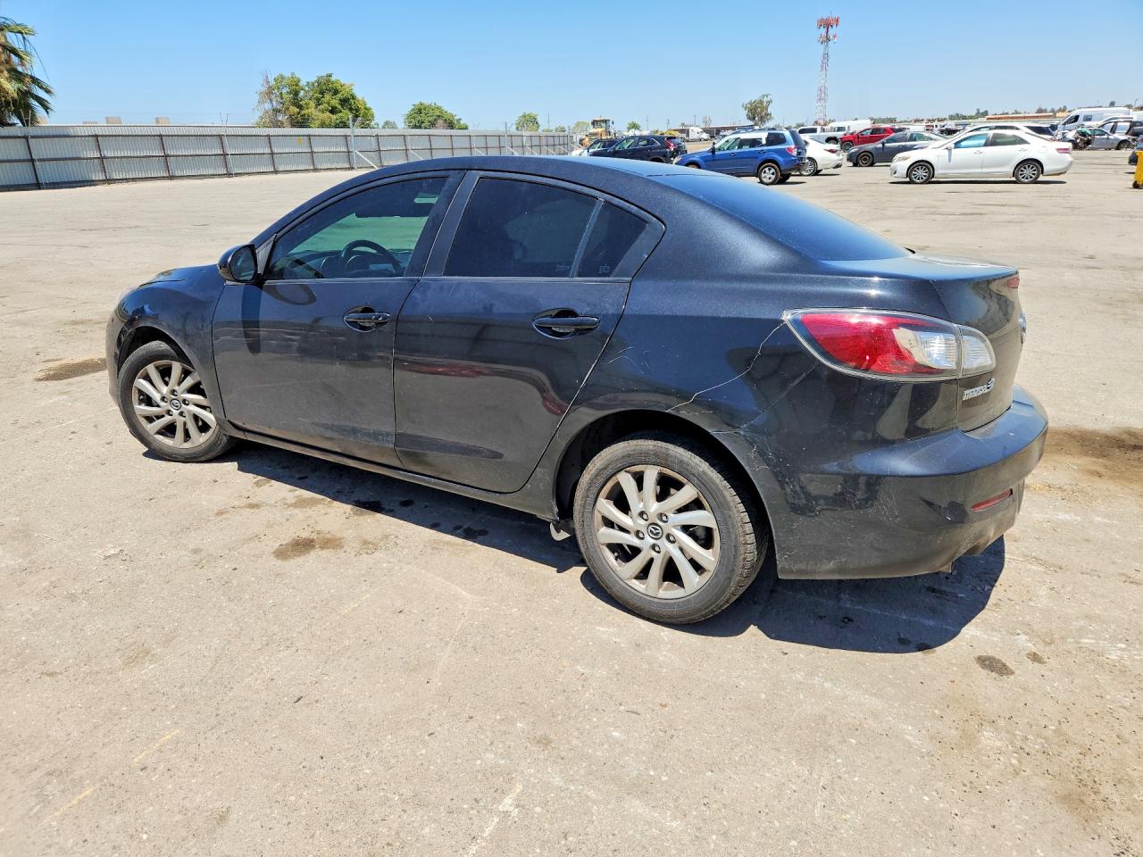 2013 Mazda 3 I Black vin: JM1BL1WP5D1784086