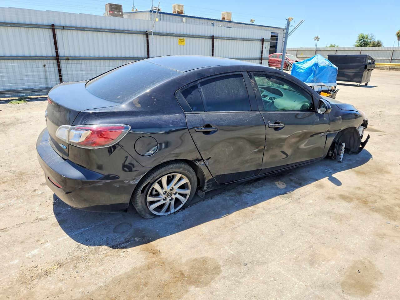 2013 Mazda 3 I Black vin: JM1BL1WP5D1784086