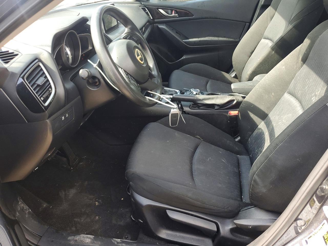 2016 Mazda 3 Sport Gray vin: JM1BM1J75G1336598