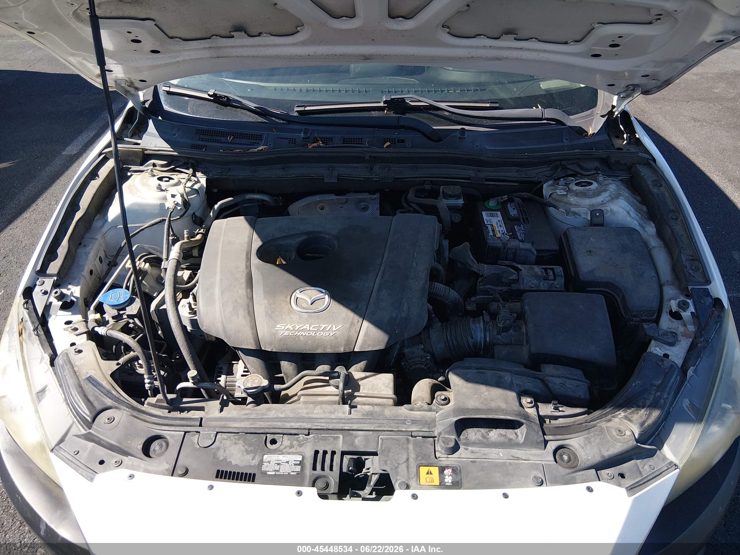 2014 Mazda Mazda3 I Sport Белый vin: JM1BM1K70E1186444
