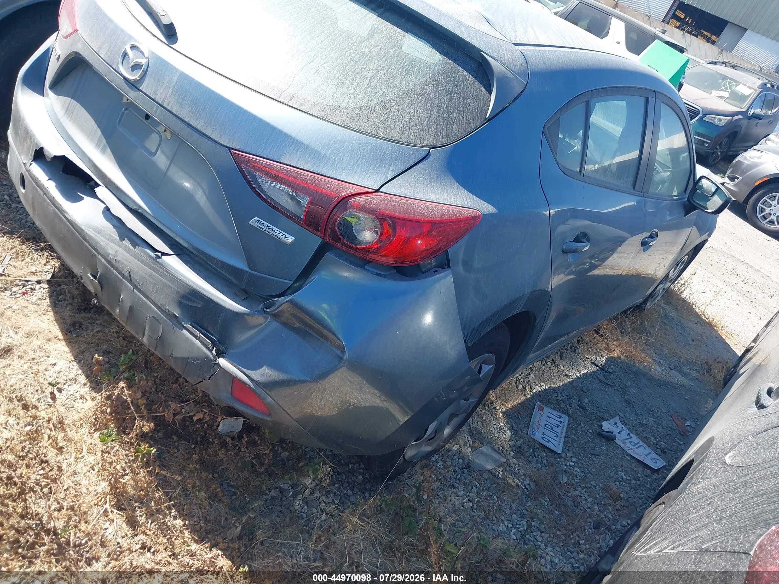 2014 Mazda Mazda3 I Sport Teal vin: JM1BM1K70E1200648