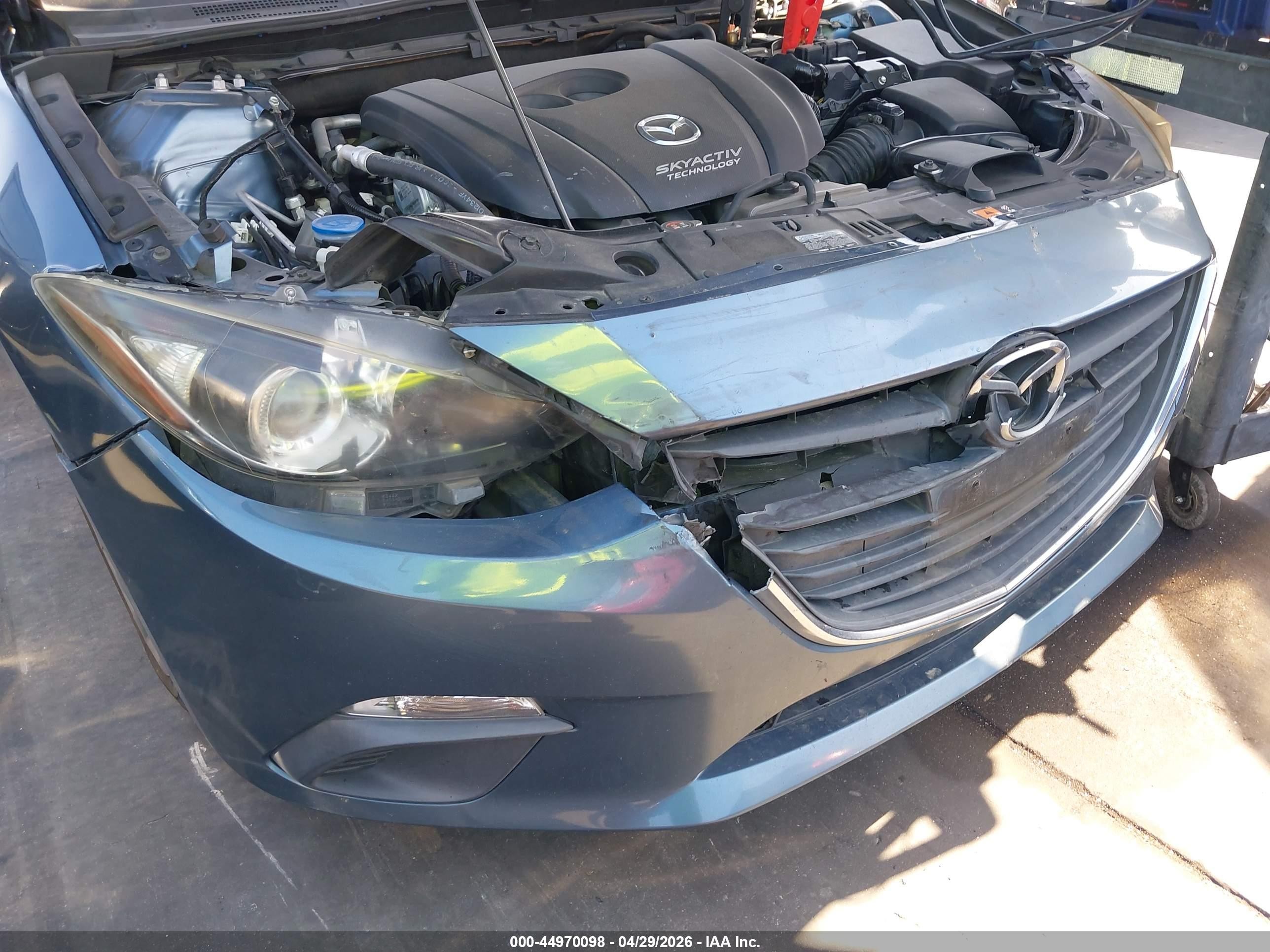 2014 Mazda Mazda3 I Sport Teal vin: JM1BM1K70E1200648