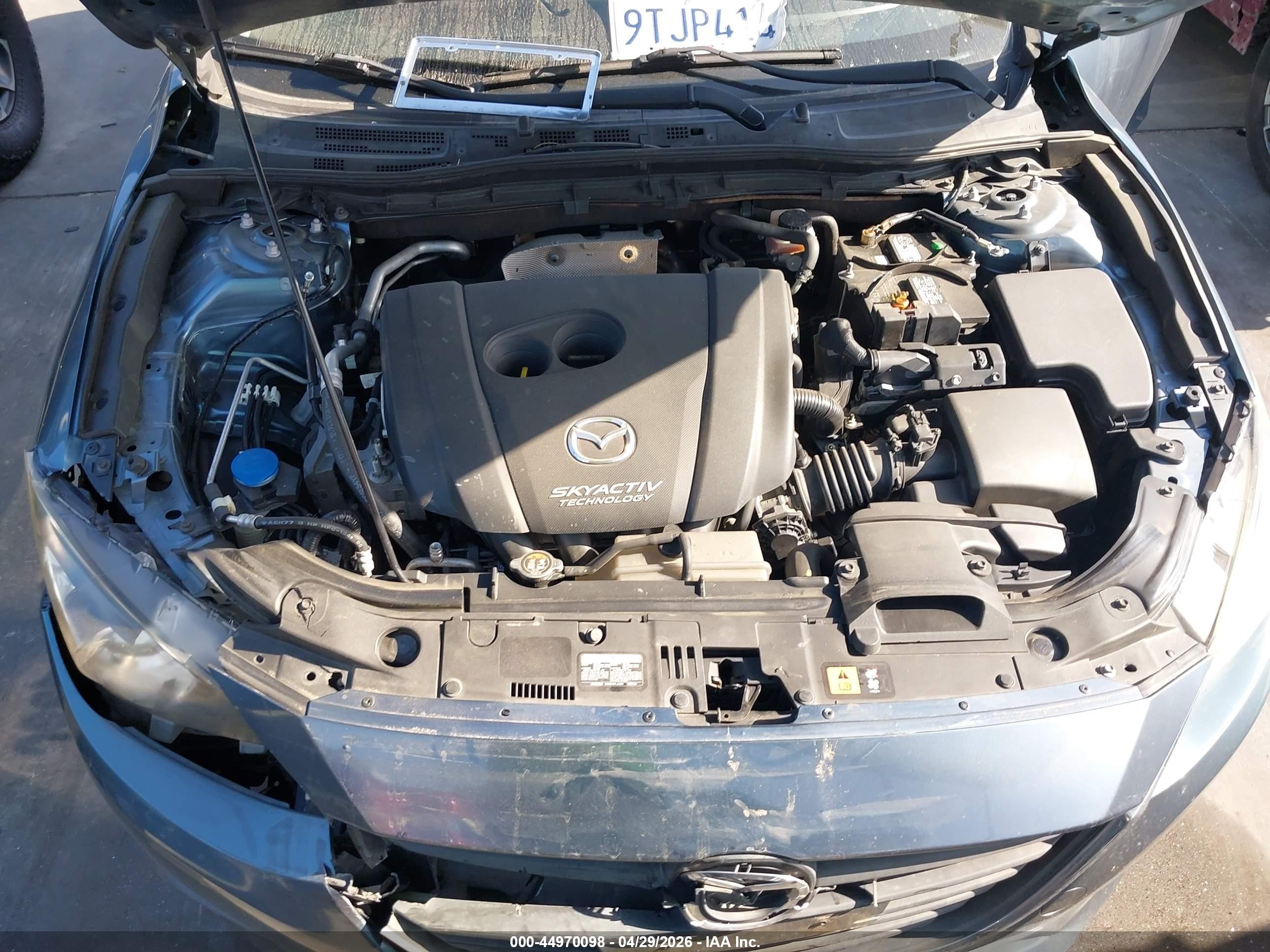 2014 Mazda Mazda3 I Sport Teal vin: JM1BM1K70E1200648