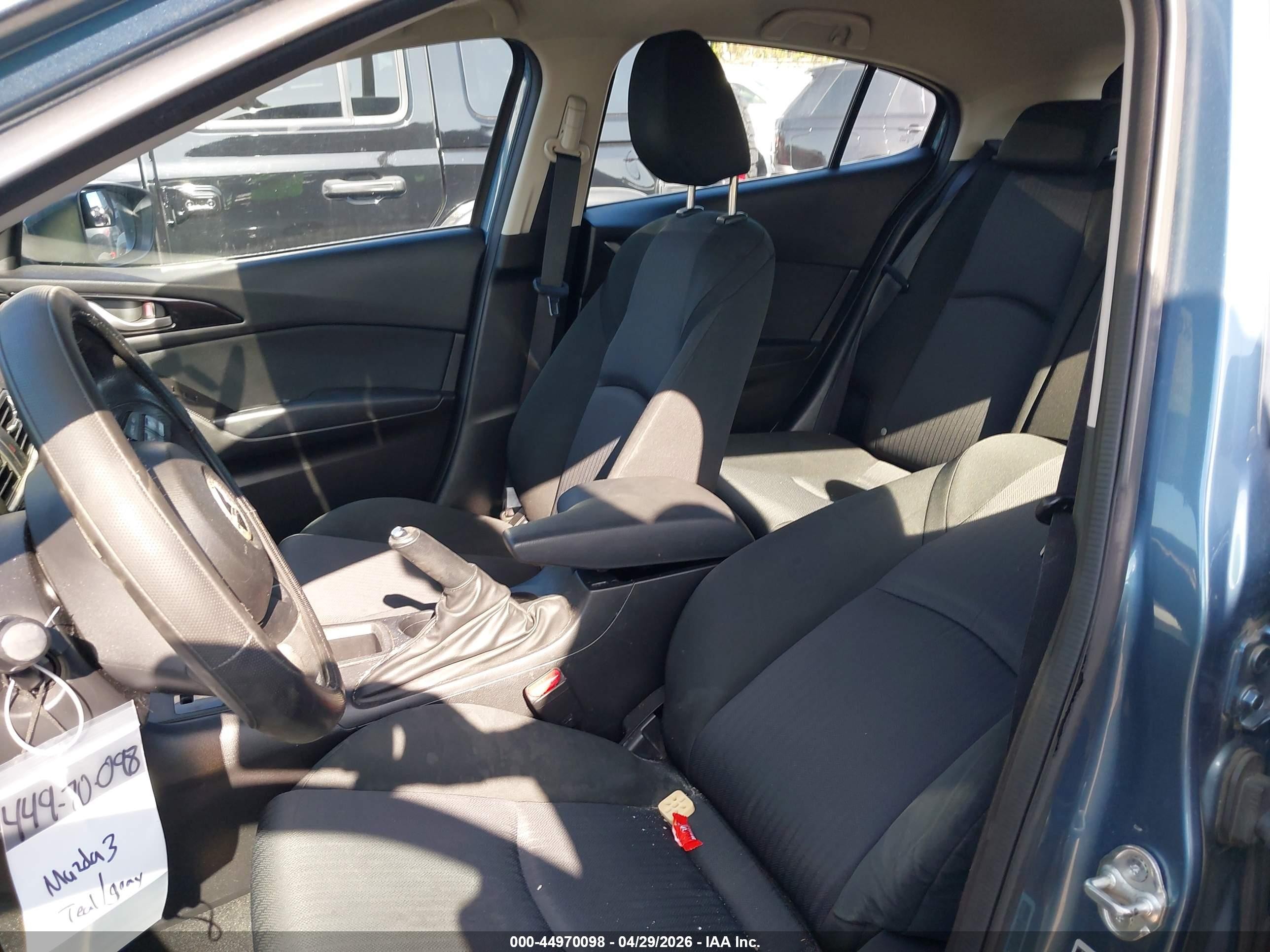 2014 Mazda Mazda3 I Sport Teal vin: JM1BM1K70E1200648